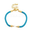 Nylon Cords Bracelet Makings Fit for Connector Charms AJEW-P116-02G-38-1