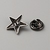Alloy Star Lapel Pin Brooch LS-JEWB-WH0038-02B-2