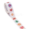 Flat Round Paper Thank You Stickers LS-DIY-C042-13B-3