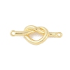 Rack Plating Brass Connector Charms KK-A224-19G-1