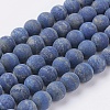 Natural Lapis Lazuli Beads Strands LS-G-J376-52-10mm-1
