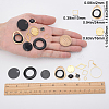 DIY Dangle Earring Making Kits DIY-SC0013-18G-3