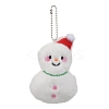 Christmas Theme Cloth Plush Doll Pendant Decorations HJEW-D030-01C-1