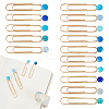 Iron Long Paper Clips AJEW-GA00013-1