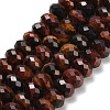 Natural Red Tiger Eye Beads Strands G-C259-A01-6x10mm-01-2