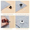 64Pcs Resin Safety Eyes DIY-FH0007-21A-4