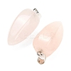 Natural Rose Quartz Pendants GG-K002-16J-2