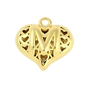 Hollow Brass Pendants for Valentine's Day KK-M289-03M-G-1