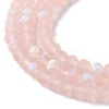 Transparent Glass Beads Strands X1-EGLA-A034-T4mm-MB22-4