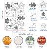 Stainless Steel Cutting Dies Stencils DIY-WH0289-049-2