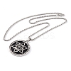 Stainless Steel Box Chain Necklaces NJEW-P304-01D-2