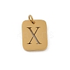 304 Stainless Steel Charms STAS-R001-01G-X-1
