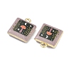 Printed Alloy Pendants PALLOY-P319-07E-06-2