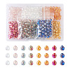 400Pcs 8 Style Electroplate Glass Beads Strands EGLA-BY0001-02-1