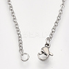 Non-Tarnish 201 Stainless Steel Pendant Necklaces NJEW-T009-JN109-1-40-3