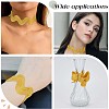 10 Yards Polyester Wavy Fringe Trim Ribbon OCOR-GF0002-49F-5