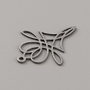 201 Stainless Steel Pendants STAS-TAC0017-06P-2