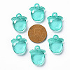 Transparent Acrylic Pendants TACR-S154-28B-68-3