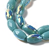 AB Color Plated Electroplate Beads Strands X-EGLA-H104-03F-3