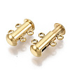 201 Stainless Steel Slide Lock Clasps X-STAS-S079-157G-2