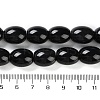 Natural Black Onyx Agate Beads Strands G-NH0019-C05-12-5