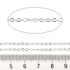 Rack Plating Brass Cable Chains CHC-M001-04S-3