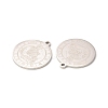 Non-Tarnish 304 Stainless Steel Pendants LS-STAS-A074-03C-P-3