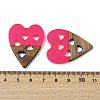 Resin and Walnut Pendants WOOD-I013-03B-3