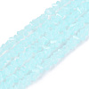 Imitation Jade Glass Beads Strands GLAA-N020-3mm-05-1