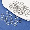 Tarnish Resistant 304 Stainless Steel Open Jump Rings X-STAS-R065-41-6