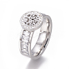 304 Stainless Steel Finger Rings RJEW-F098-03P-3