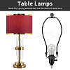 Alloy Lamp Shade Harp Holder FIND-WH0110-374-5