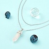 Tarnish Resistant Classic Plain 304 Stainless Steel Mens Womens Cable Chains Necklaces LS-STAS-S029-02-2