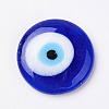 Handmade Lampwork Evil Eye Cabochons LAMP-E106-03A-1