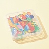 16Pcs 8 Style Acrylic Cabochons MACR-FS0001-46-4