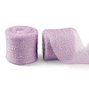 2Rolls Polyester Hot-fix Rhinestone Raw Edges Ribbon OCOR-TA0003-95C-1
