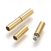 PVD Vacuum Plating 304 Stainless Steel Bayonet Clasps STAS-F196-01G-04-2