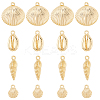 4 Styles Alloy Pendants FIND-SC0012-74-1
