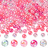 5 Colors Transparent Acrylic Beads MACR-PA0001-03B-02-1