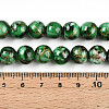 Baking Paint Glass Beads Strands DGLA-N003-10mm-B09-5