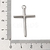 Non-Tarnish 304 Stainless Steel Pendants STAS-R223-06A-3