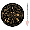 AHADEMAKER DIY Wiccan Altar Supplies Kits AJEW-GA0004-66B-1