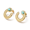 304 Stainless Steel Stud Earrings GG-CBA84B6-01G-2