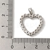 Rack Plating Brass Micro Pave Cubic Zirconia Pendants KK-U027-43P-3