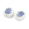 Handmade Porcelain Beads PORC-D025-02C-2