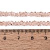 Transparent Glass Beads Strands GLAA-N018-3mm-06-2