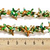 Spray Painted Synthetic Turquoise Beads Strands X-G-E617-A01-02-5