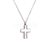 Non-Tarnish Stainless Steel Pendant Necklaces PW-WG93278-01-1