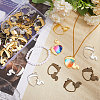 CHGCRAFT 48PCS 3Colors Alloy Pendants FIND-CA0008-69-5