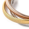 304 Stainless Steel Stretch Bracelets BJEW-A031-01F-M-2